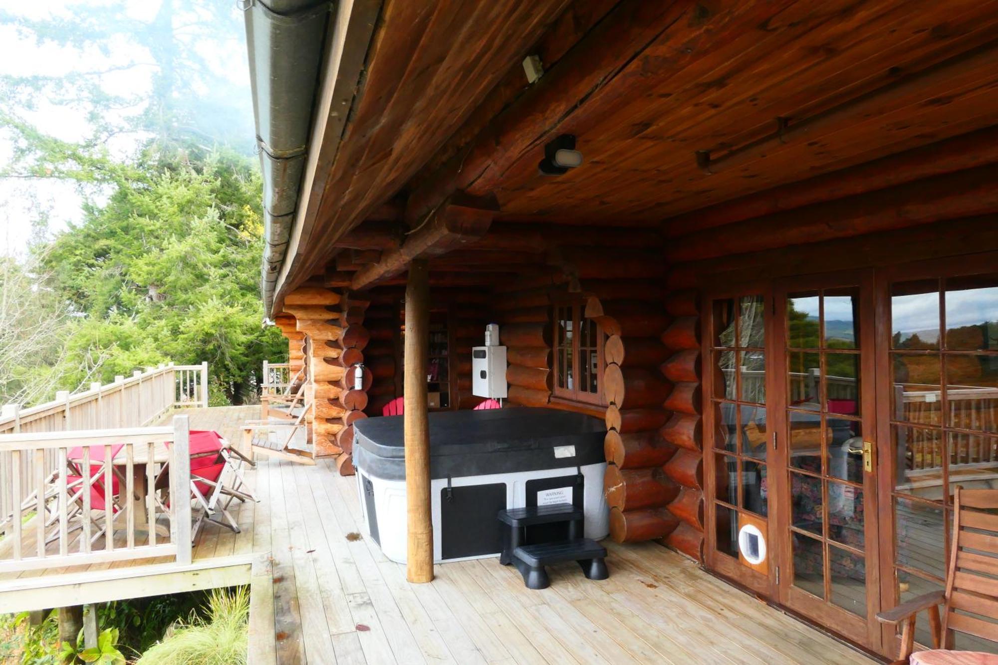 Ruapehu Log Lodge Raetihi Eksteriør bilde