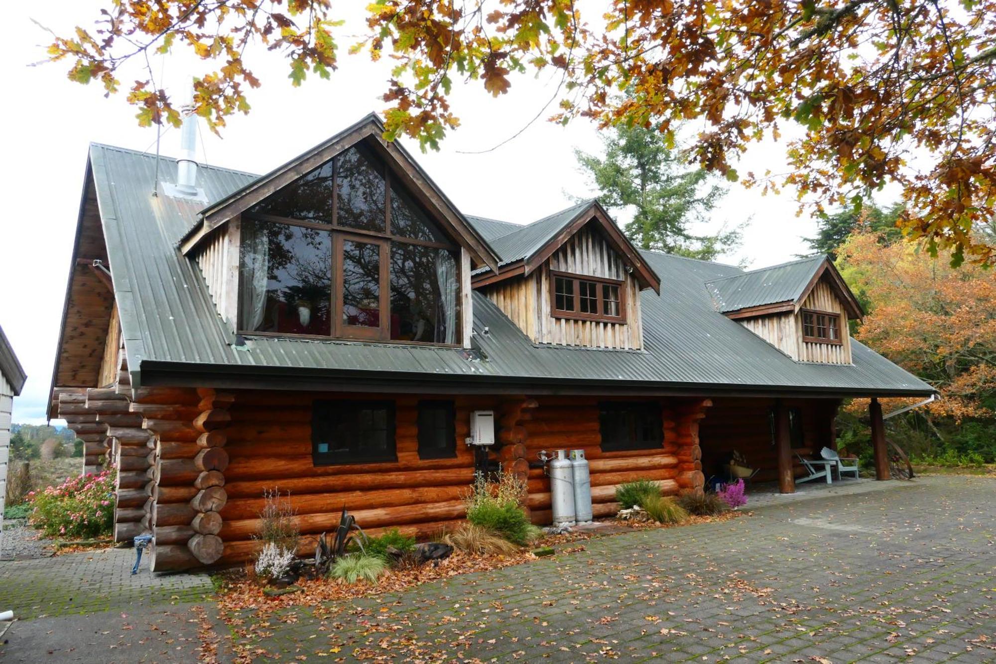 Ruapehu Log Lodge Raetihi Eksteriør bilde